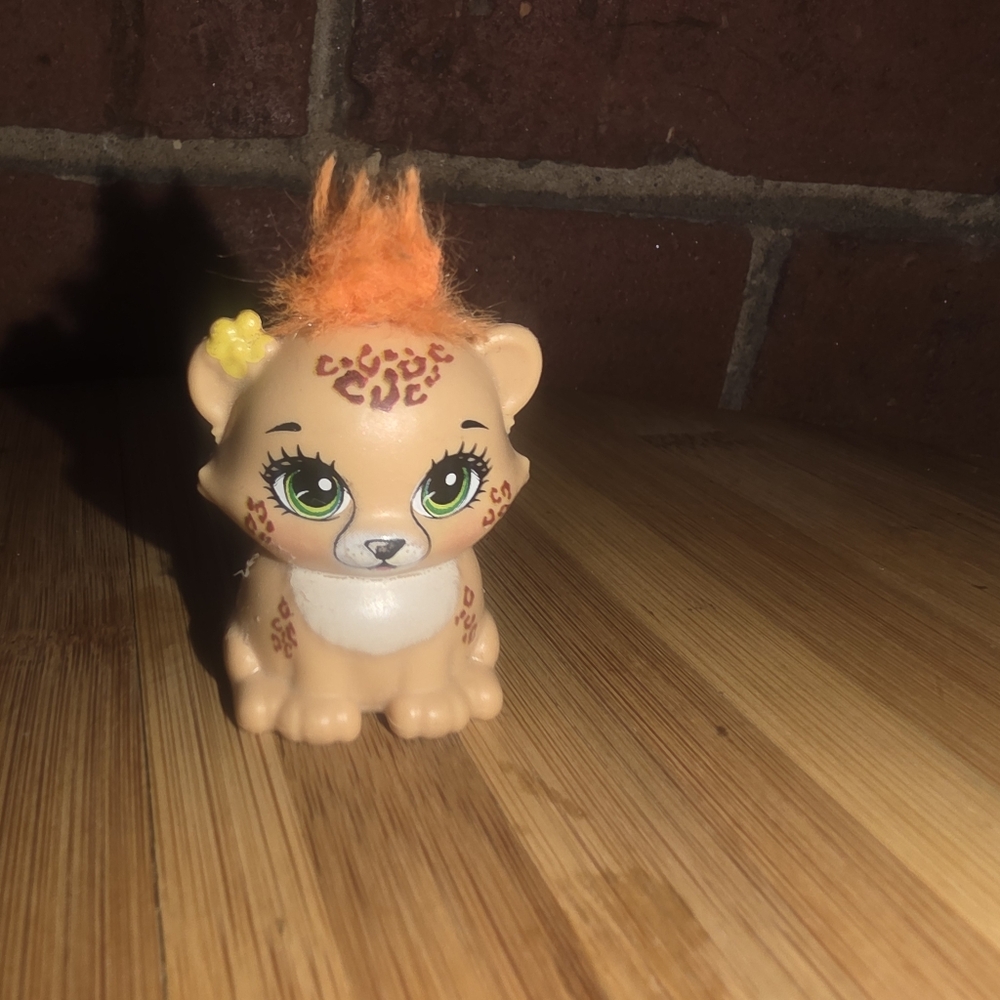 ENCHANTIMALS GRINSY CHEETAH BEIGE HAIRY MANE ANIMAL FIGURE - MATTEL